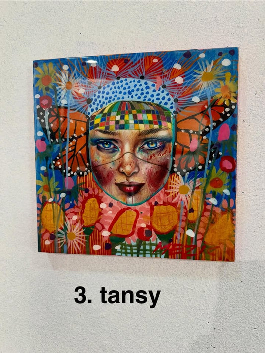 Tansy — Resin Semi-Original by Mariana Mezic