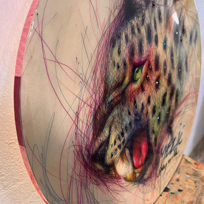 "stay Wild" 60cm Resin Artwork