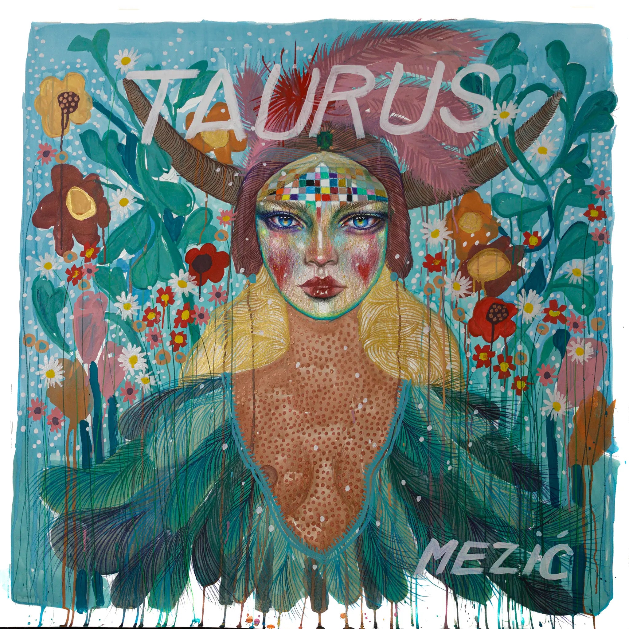 "Taurus" — Horoscope Series | Limited Edition Fine Art Print