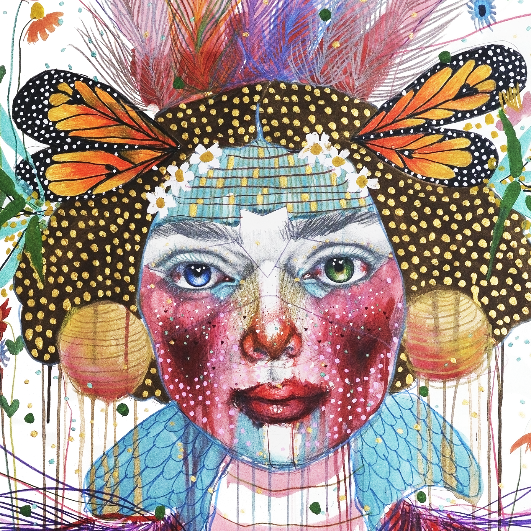 “Wildflower” Framed Canvas & Prints