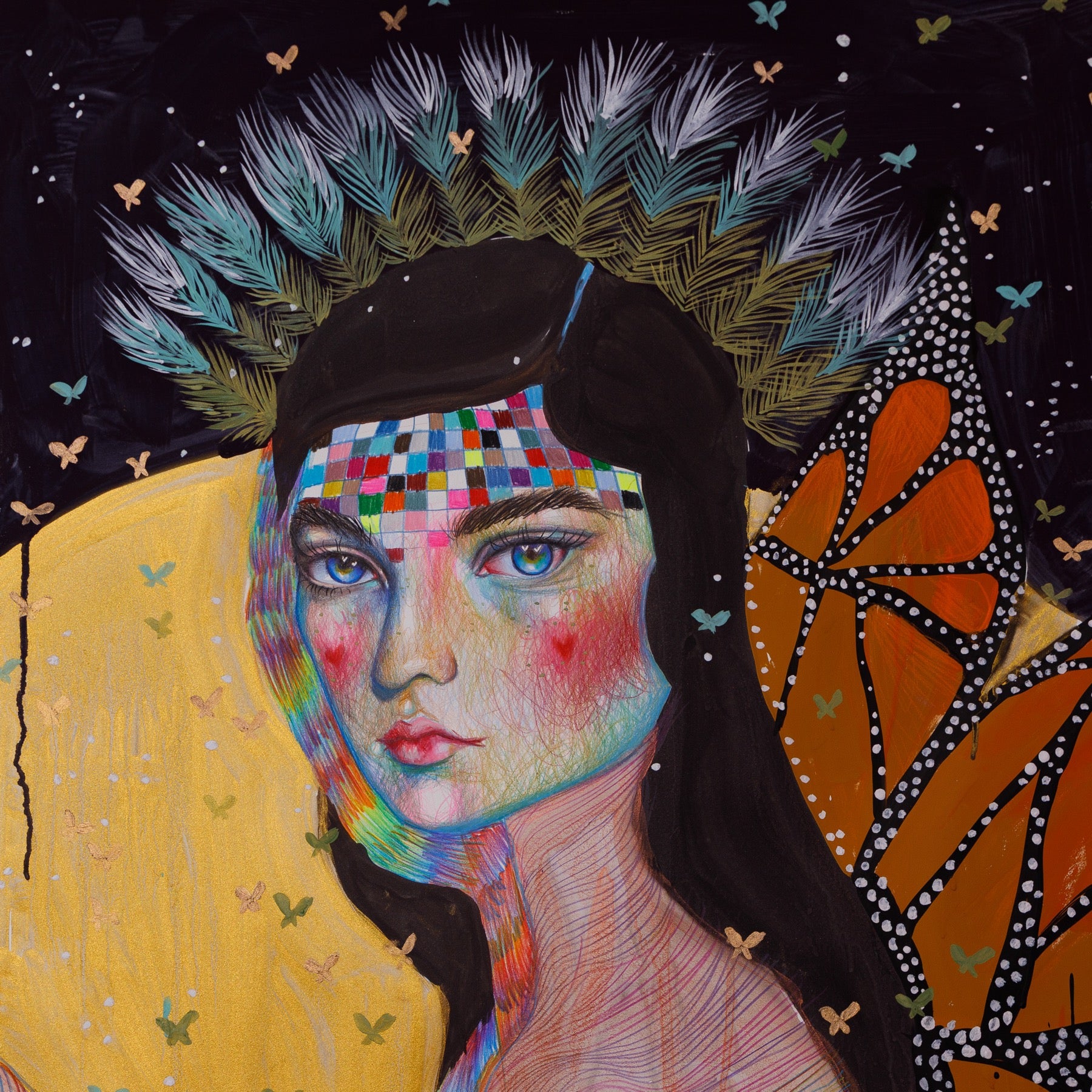 Mariana Mezic original artwork detail